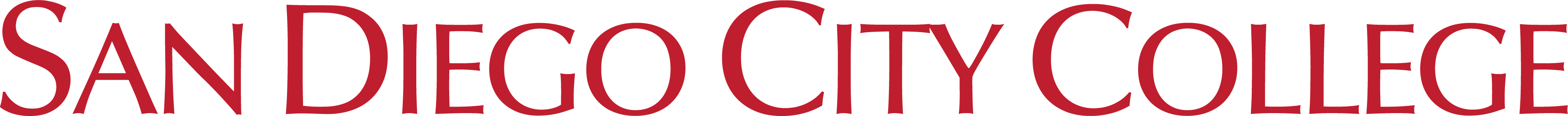 city college text logo