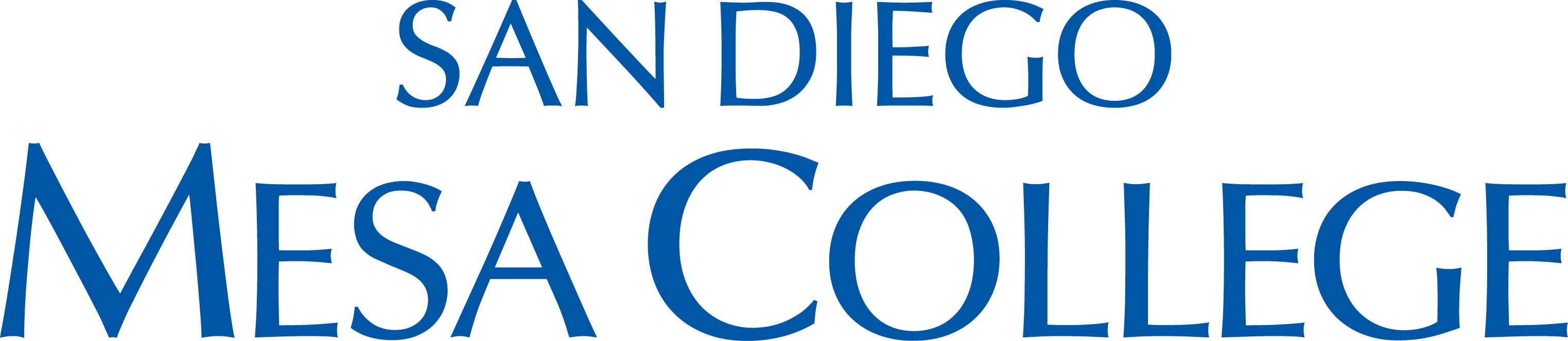 logo with words san diego mesa college