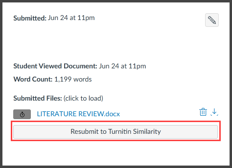 screenshot from Canvas