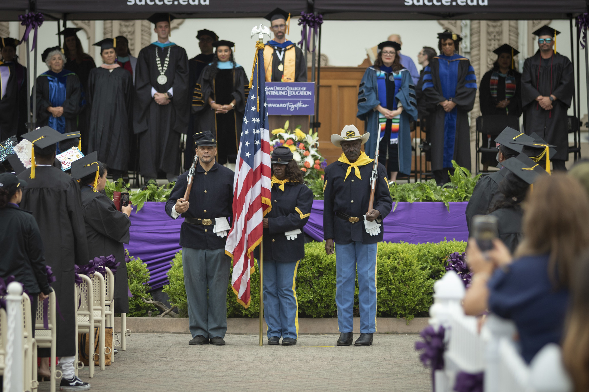 
College of Continuing Education commencement.
