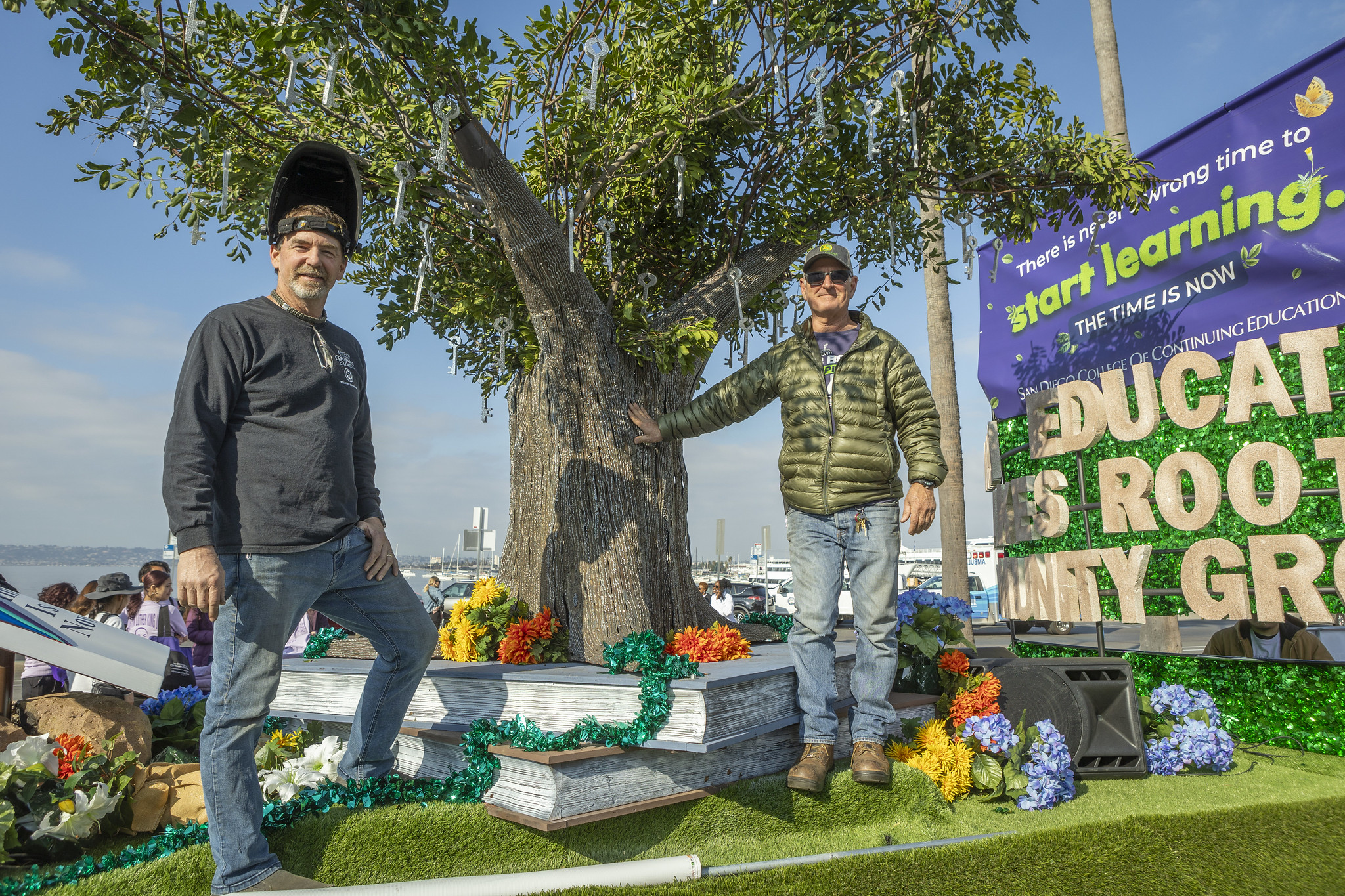 The district at the MLK Parade.
