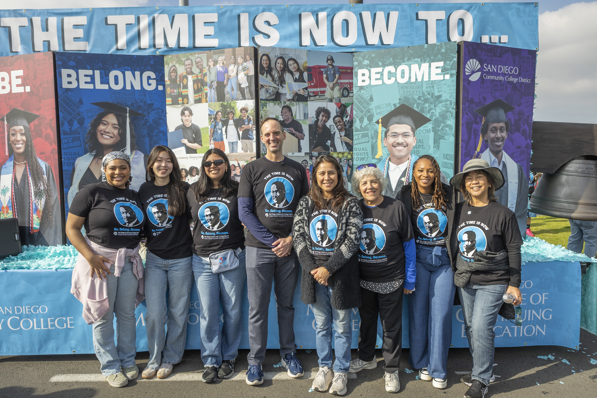 The district at the MLK Parade.