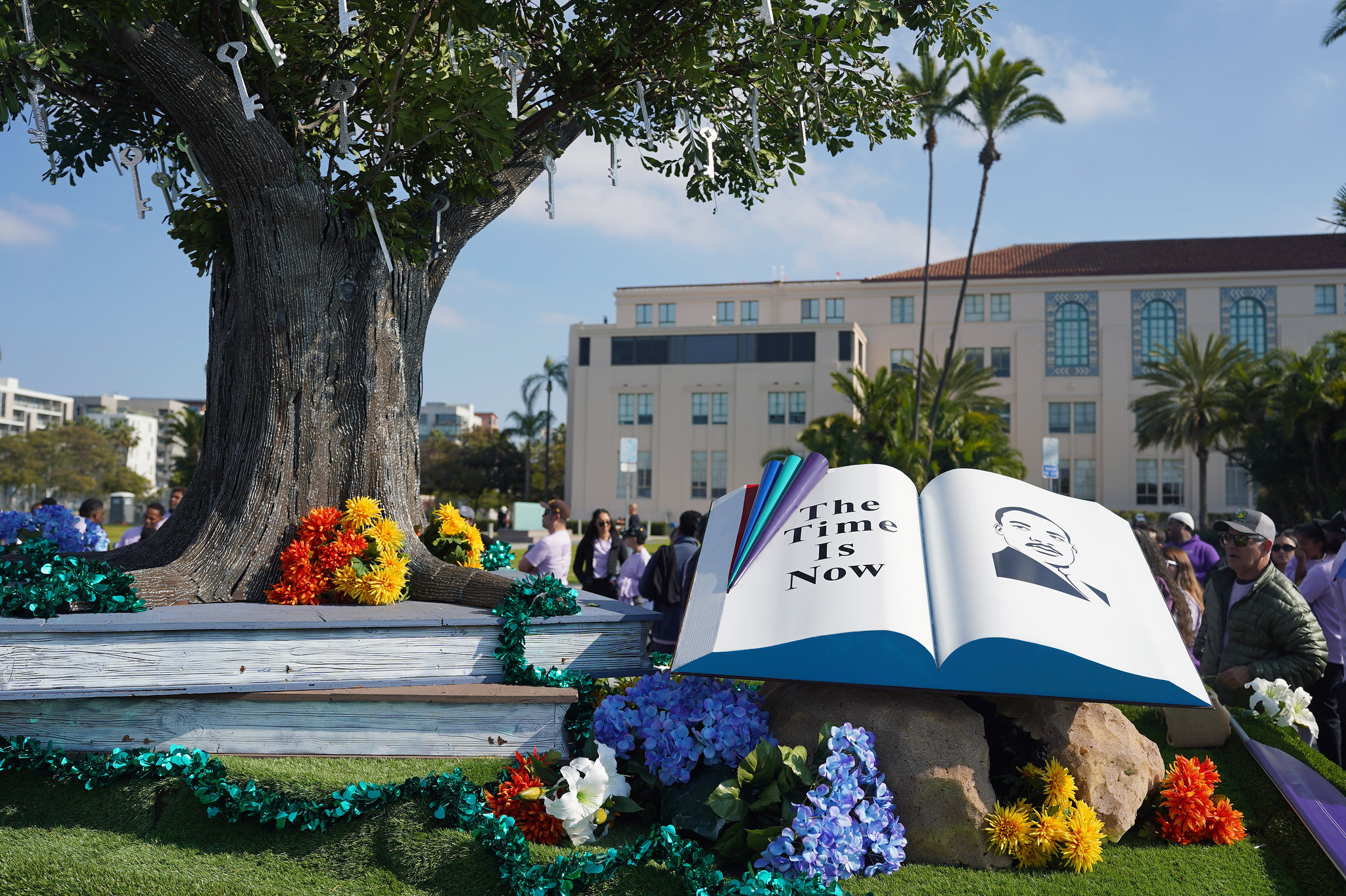 The district at the MLK Parade.