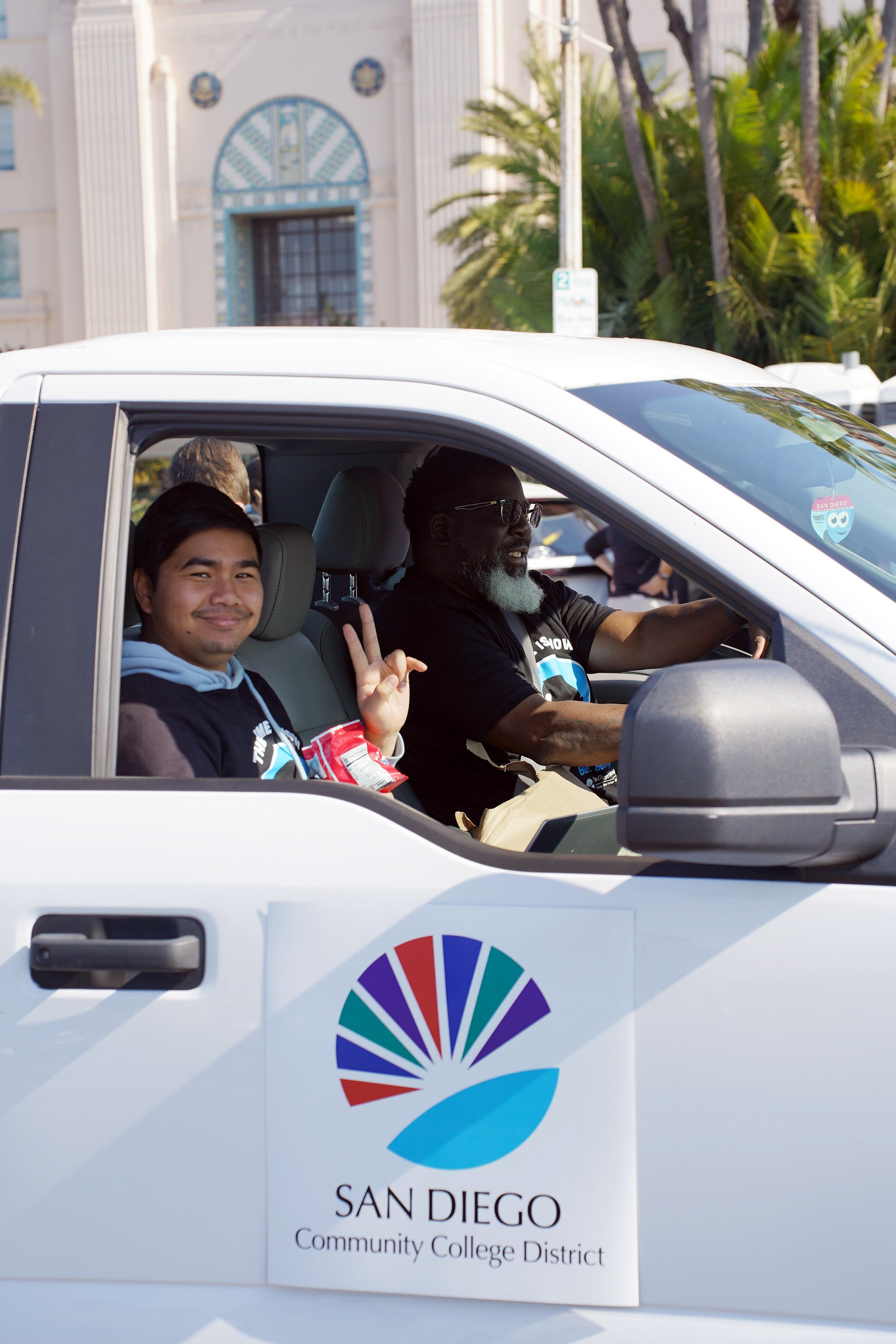 The district at the MLK Parade.