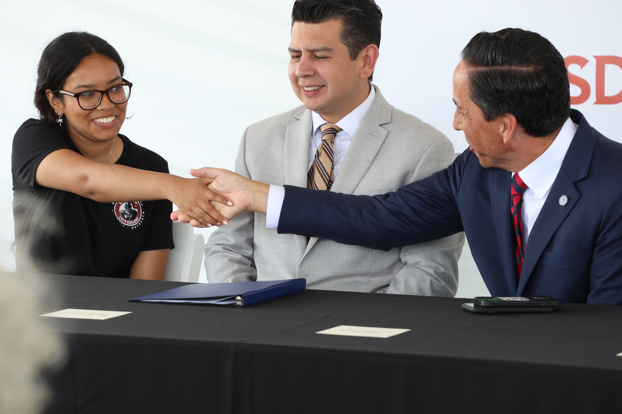 
SDCCD and San Diego State signing event
