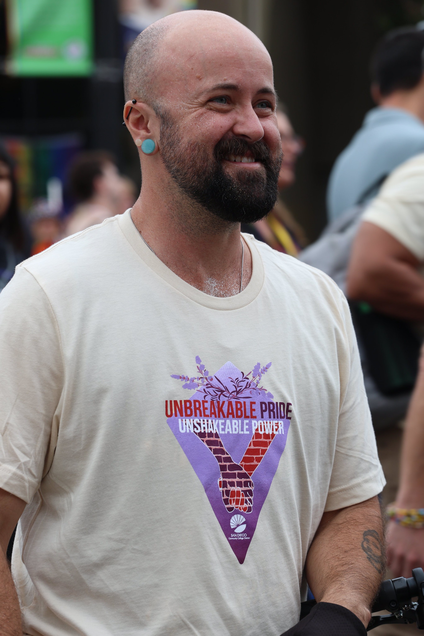 
College of Continuing Education student Jessi Noreault designed the 2025 Pride t-shirt.
