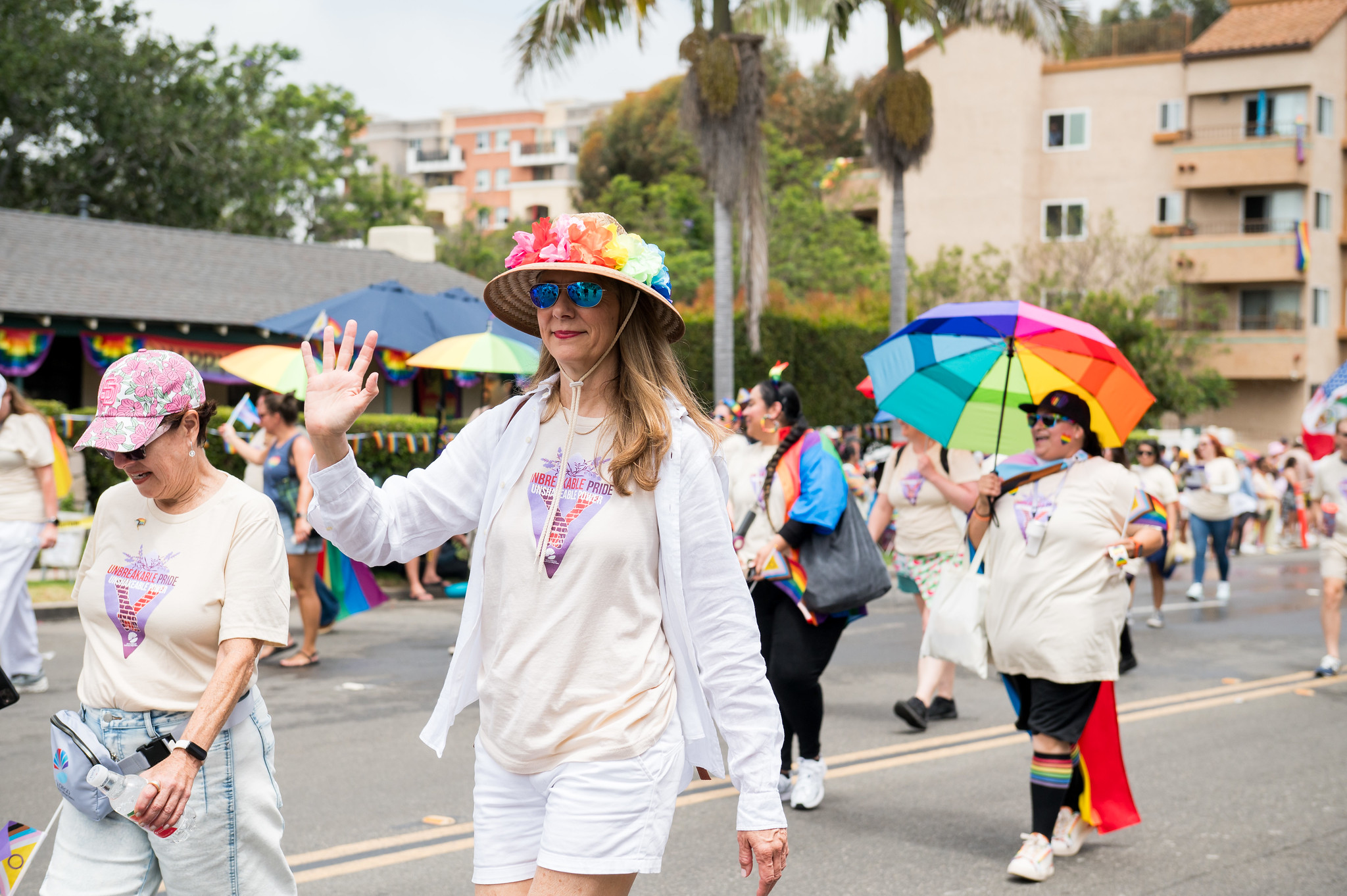 
The SDCCD at the San Diego Pride Parade.
